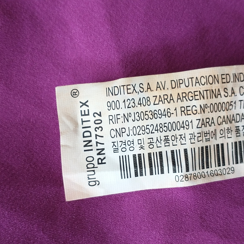 Zara Purple Tank Top - Picture 10 of 10